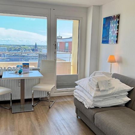 1-194, Traumhafter Blick Ueber Westerland Im Haus Metropol, 8 Etage Luaran gambar